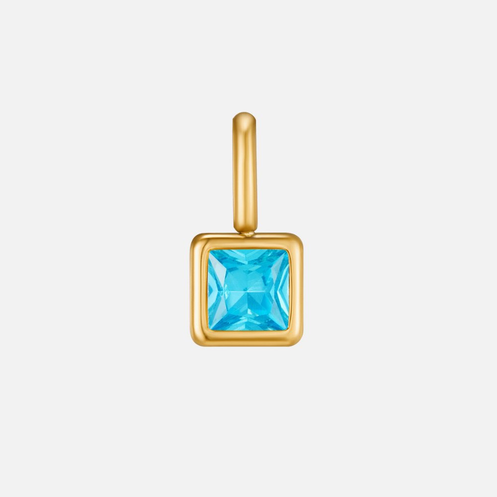 Collier de naissance carré