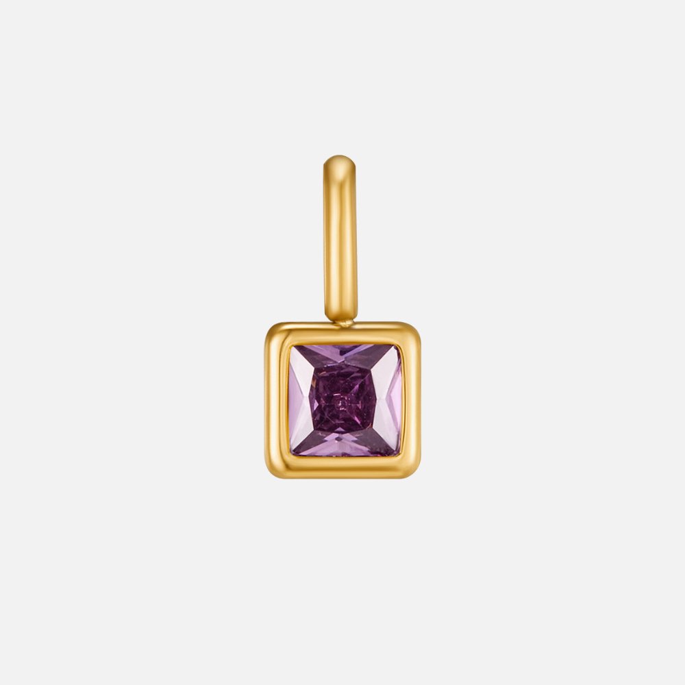 Collier de naissance carré
