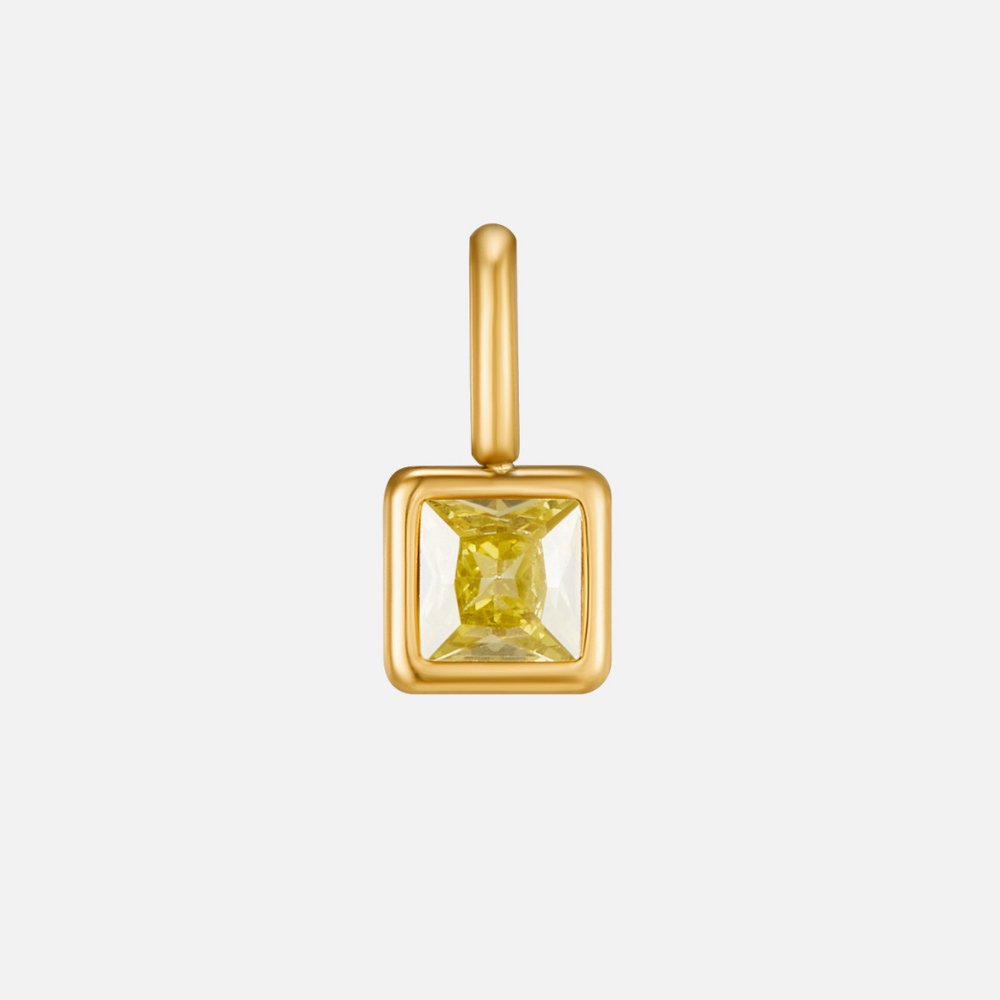 Collier de naissance carré