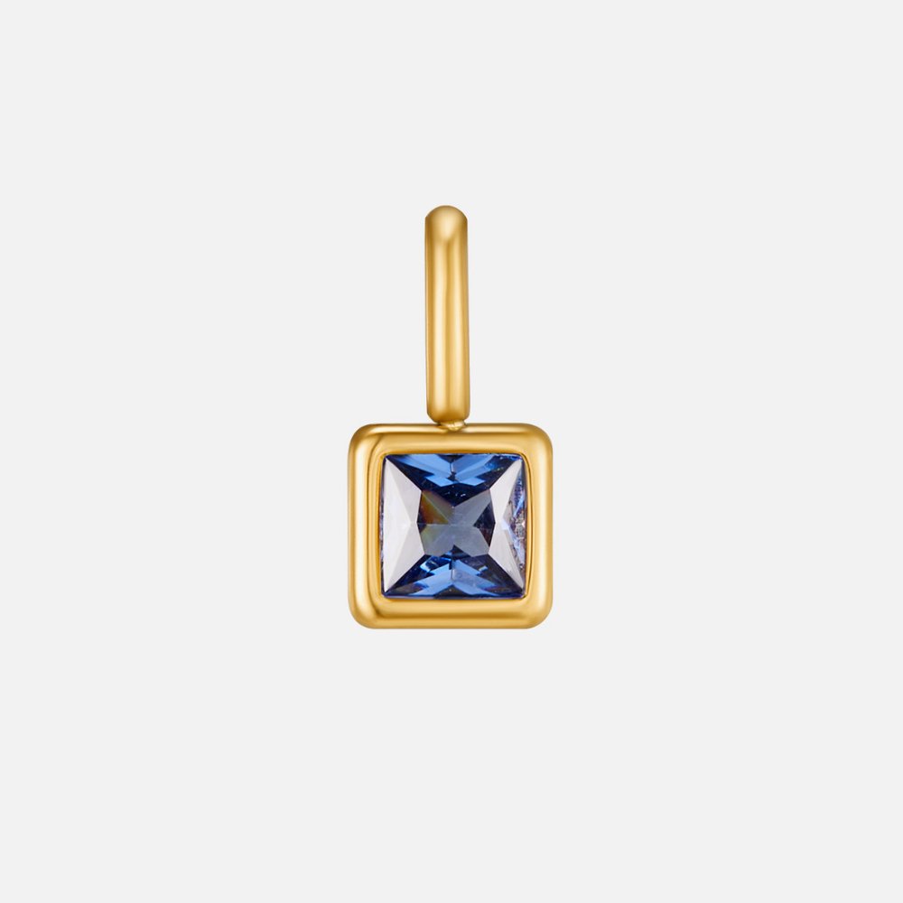 Collier de naissance carré