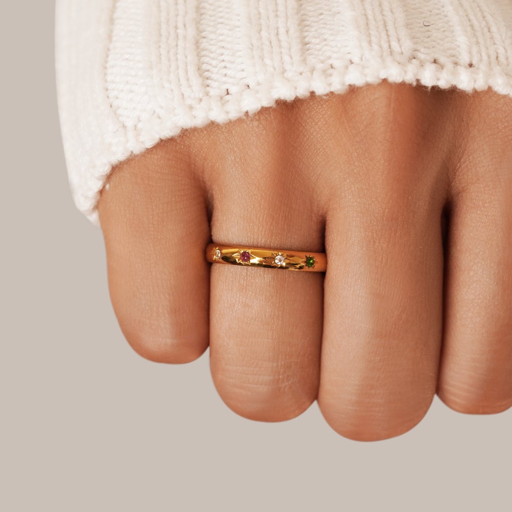 Bague Arc-en-ciel Lucia
