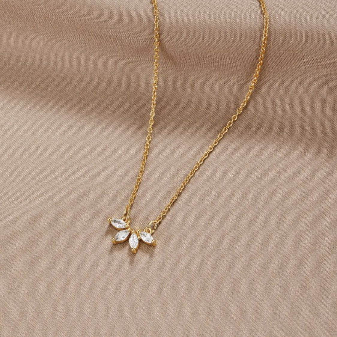 Collier Pendentif Cristal Thea