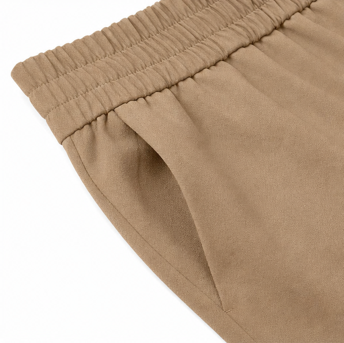 Pantalon Large Femme Velora – Taille Haute, à Enfiler