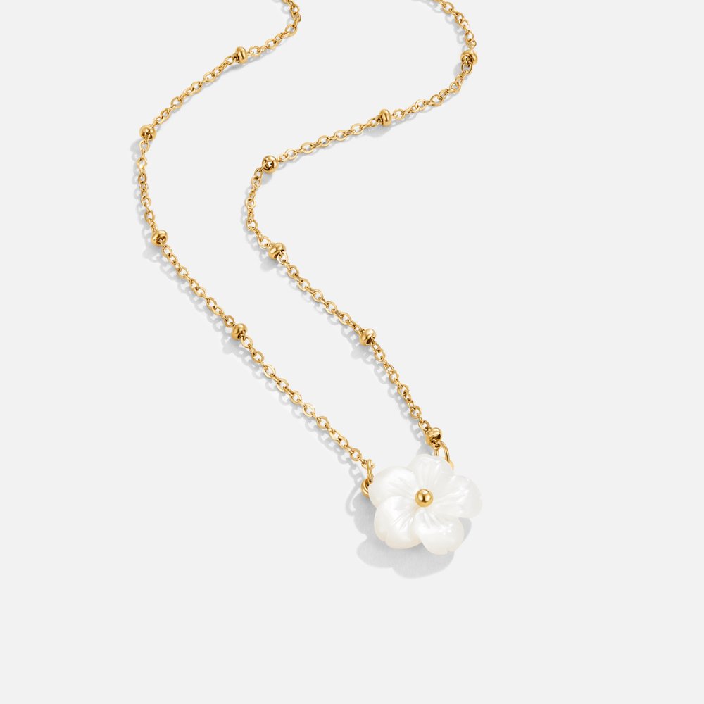Collier fleuri Claudine