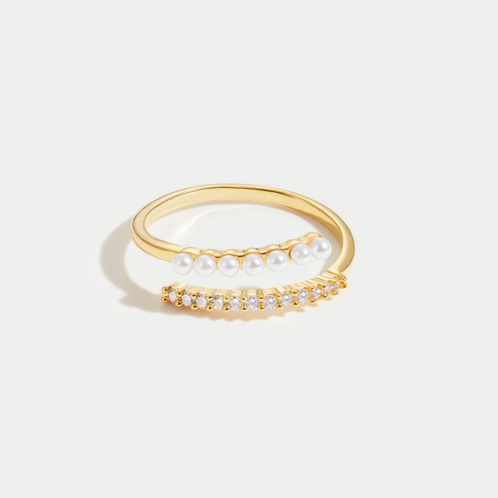 Bague Camille perles et cristaux